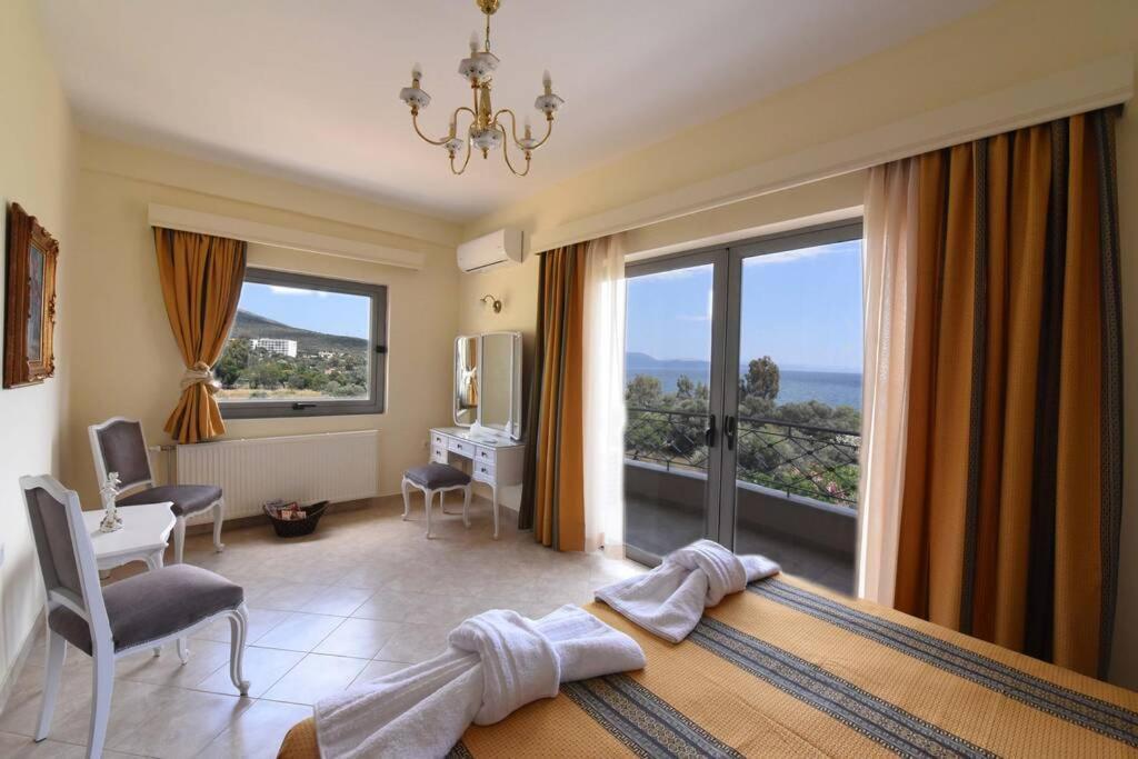 Seaside Villa Andronikos Amarynthos Exteriör bild