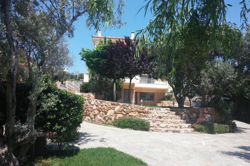 Seaside Villa Andronikos Amarynthos Exteriör bild