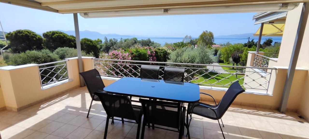 Seaside Villa Andronikos Amarynthos Exteriör bild